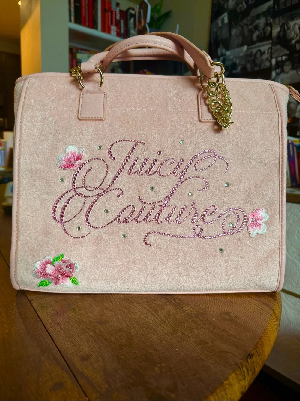 Customer Juicy Couture Cherry Blossom Pink Beach Tote